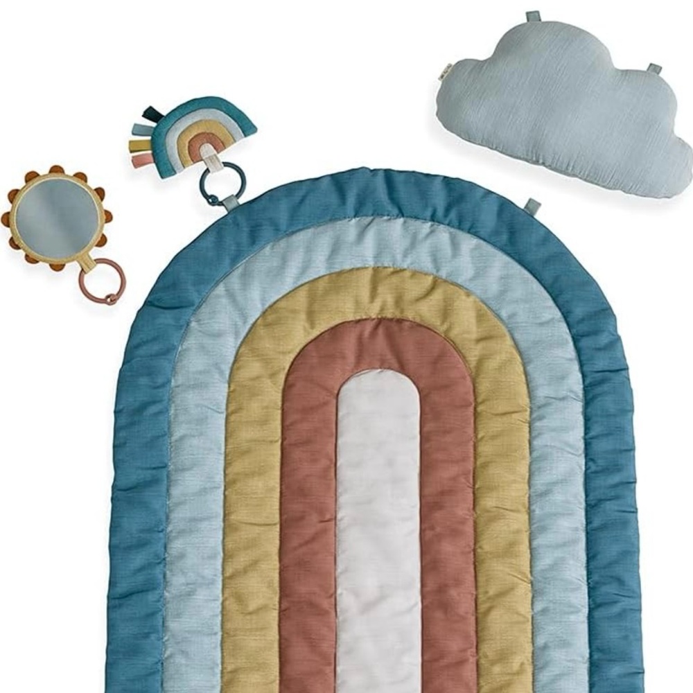 NWT ITZY RITZY TUMMY TIME MAT WITH TOYS